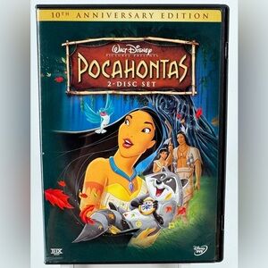 Pocahontas 10th Anniversary 2-Disc Set on DVD.